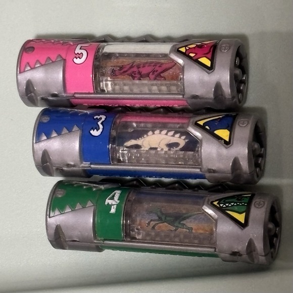 Power Rangers Dino Charge Lot Morphers Chargers Communicator And Energem - Picture 4 of 9